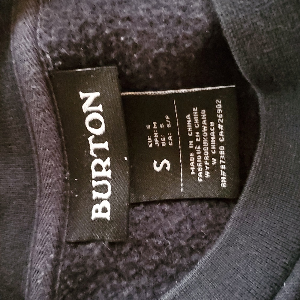 Burton Retro Mountain Graphic Crewneck Sweatshirt NWOT - Picture 5 of 6